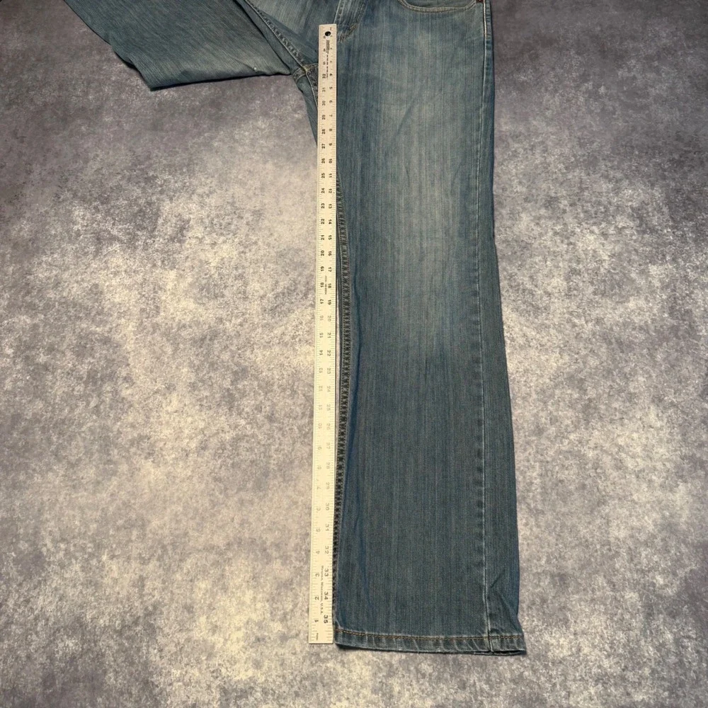 Levis 559 Relaxed Straight Jeans Mens 31x32 Medium Wash Blue Cotton Denim Pants